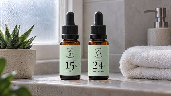 CBD-Öl 15 % und 24 %: Hochdosiert — für wen es gedacht ist