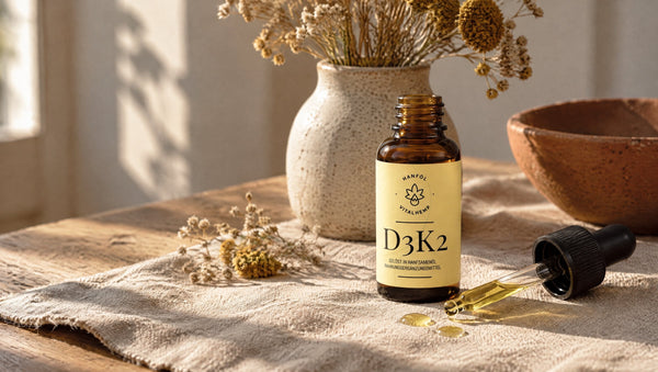 Vitamin D3 & K2: Warum die Kombination sinnvoll ist