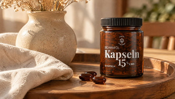 CBD-Kapseln: Wirkung, Dosierung & Unterschied zum Öl