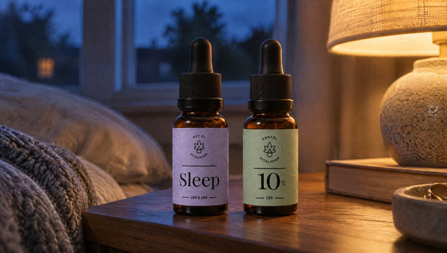 CBN-Öl: Was CBD + CBN vom reinen CBD-Öl unterscheidet