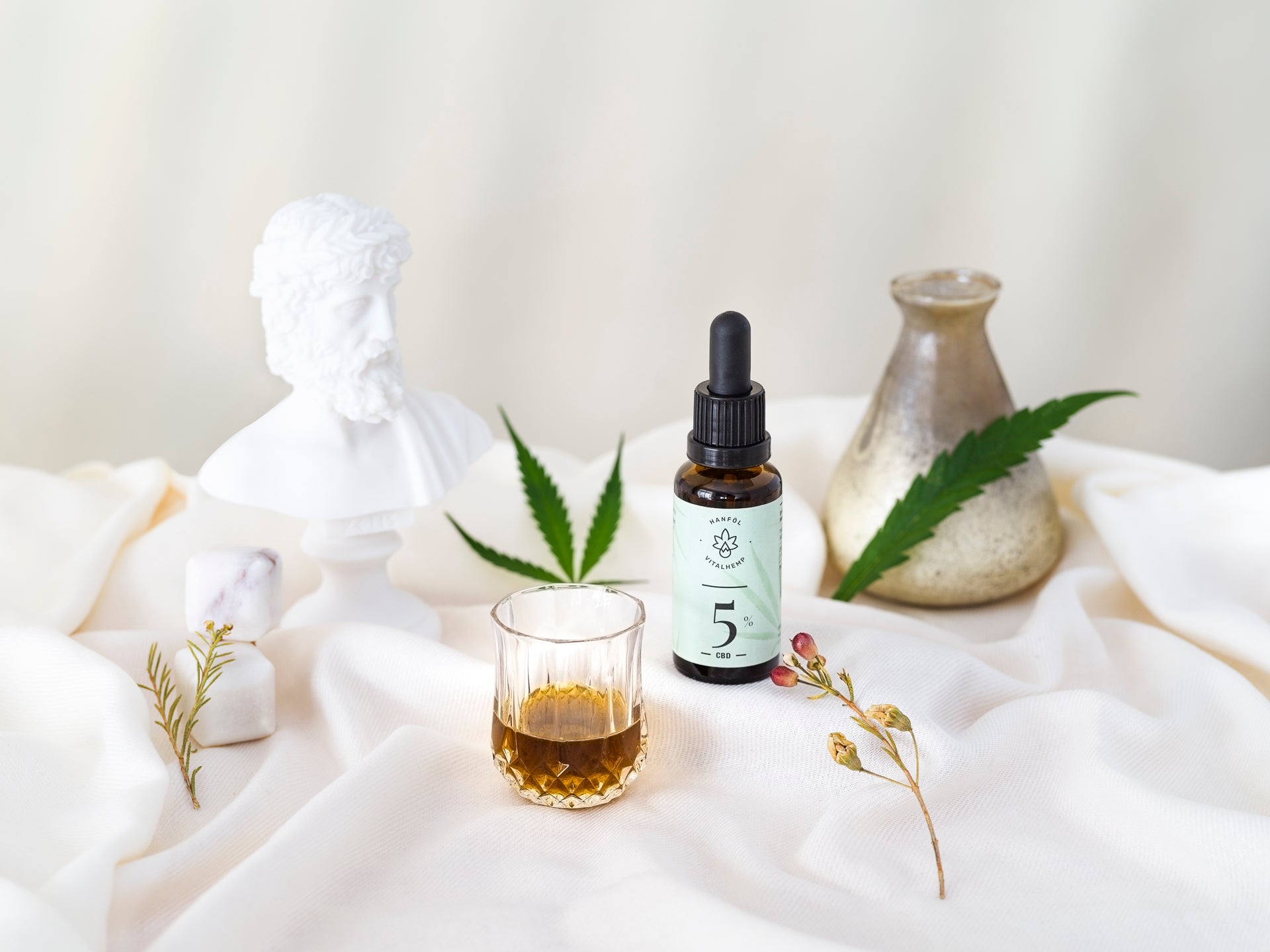 CBD-Öl 5% in Bio-Hanföl