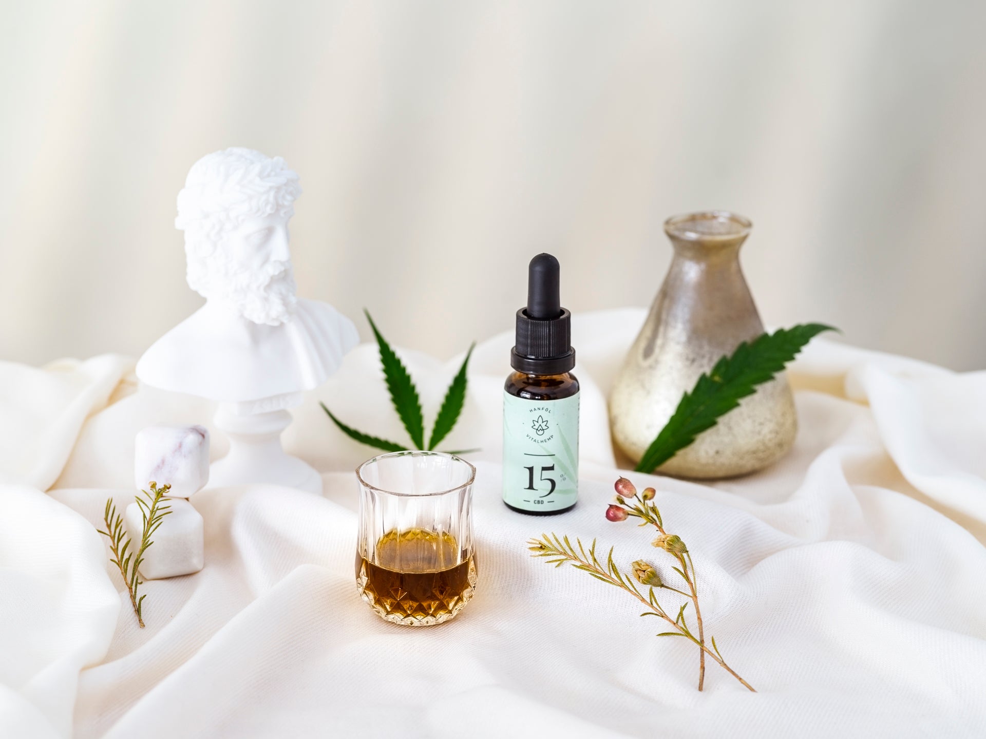 CBD-Öl 15% in Bio-Hanföl