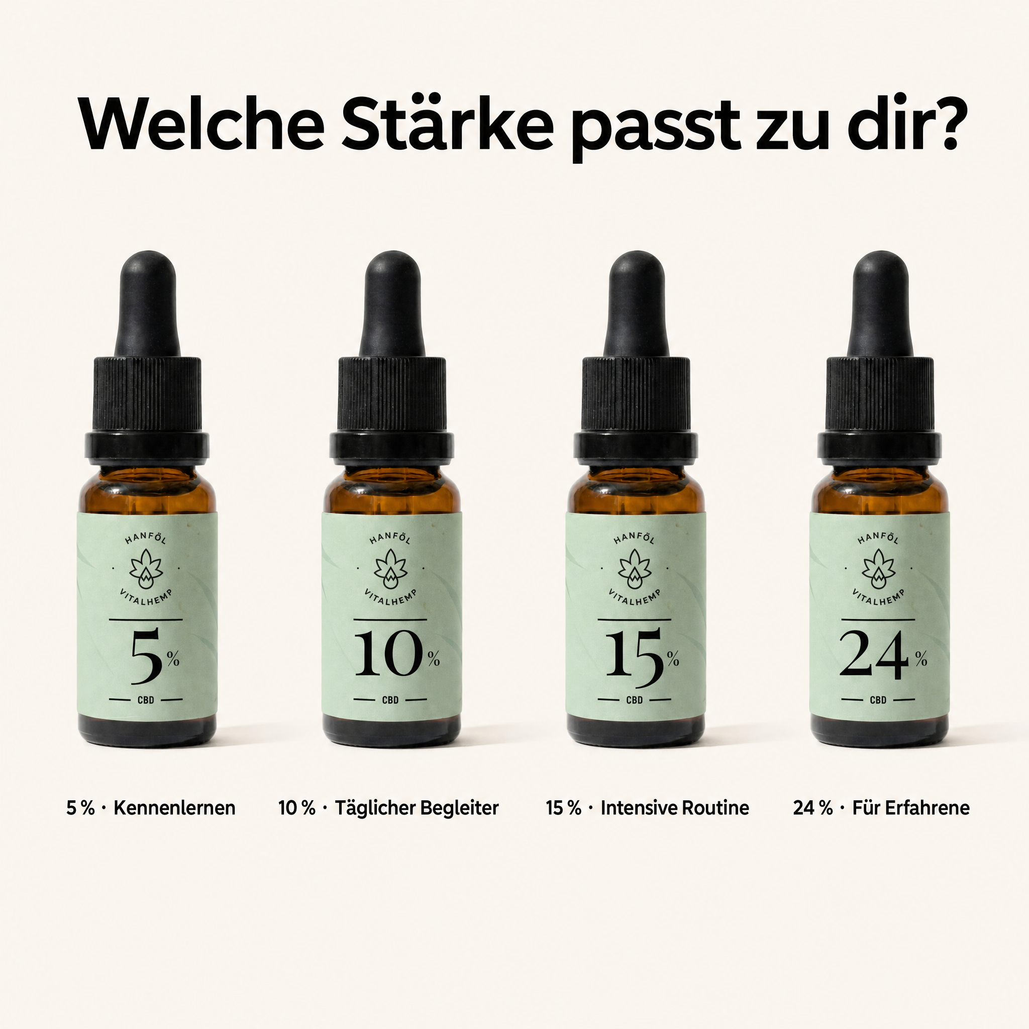 VITALHemp Pure - Staerke-Picker