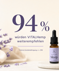 VITALHemp Sleep – 94 % Weiterempfehlung