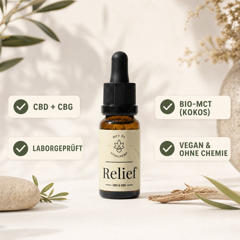 VITALHemp Relief – Benefits auf einen Blick