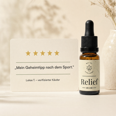 VITALHemp Relief – Kundenstimme Lukas T
