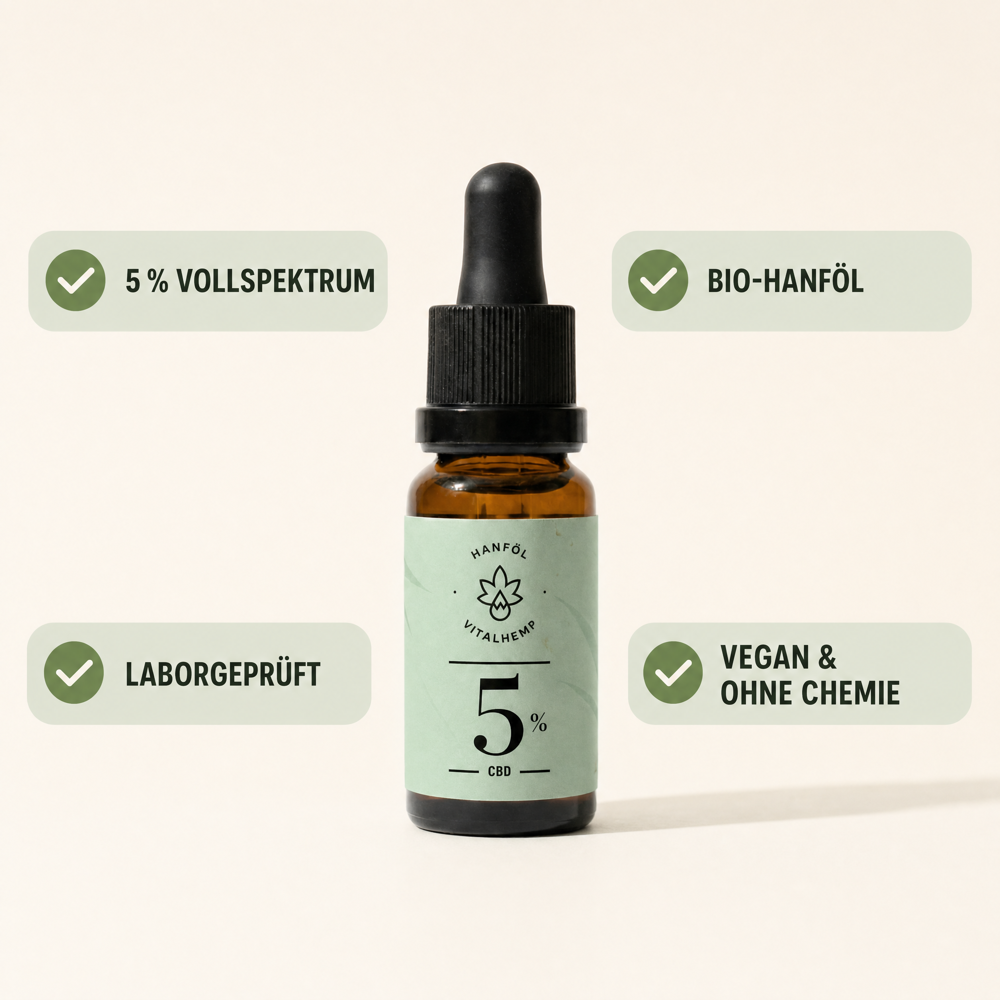 VITALHemp Pure 5% - Benefits