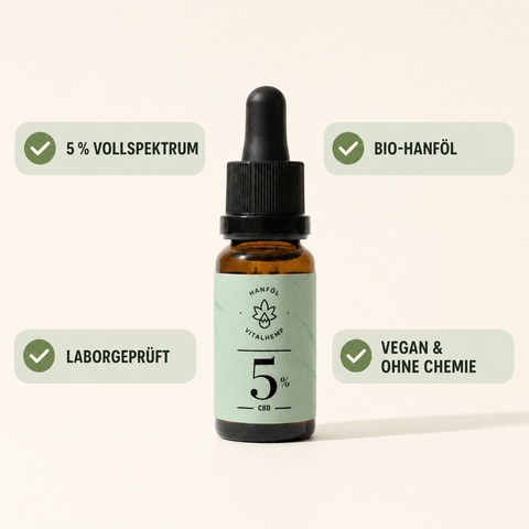 VITALHemp Pure 5% - Benefits