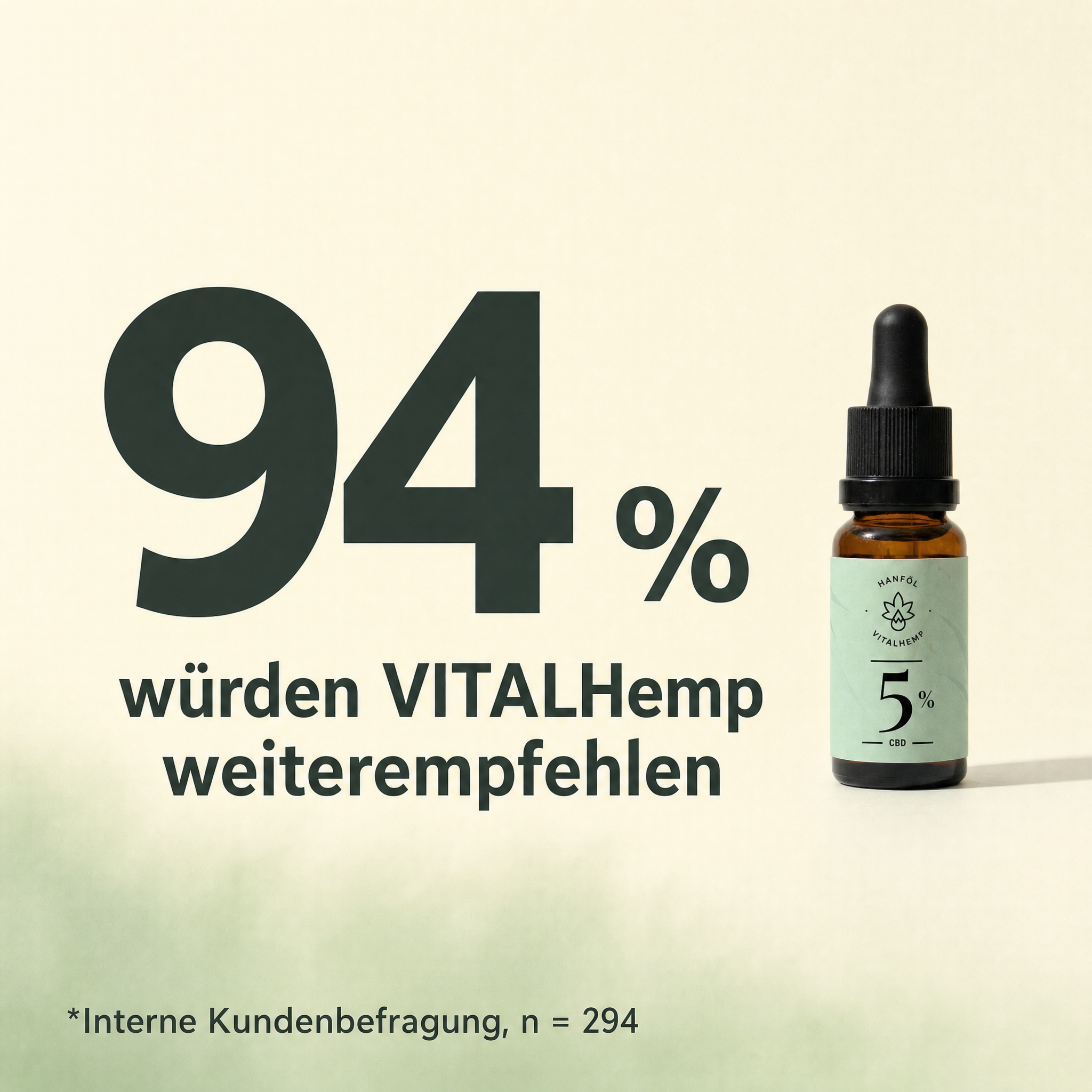 VITALHemp Pure 5% - 94 %