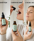 VITALHemp Pure 5% - Anwendung 3 Schritte