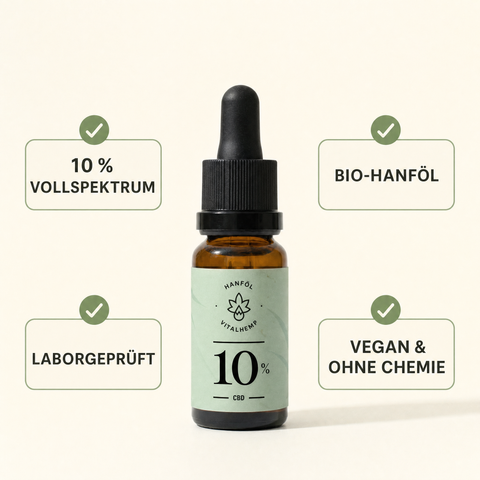 VITALHemp Pure 10% - Benefits