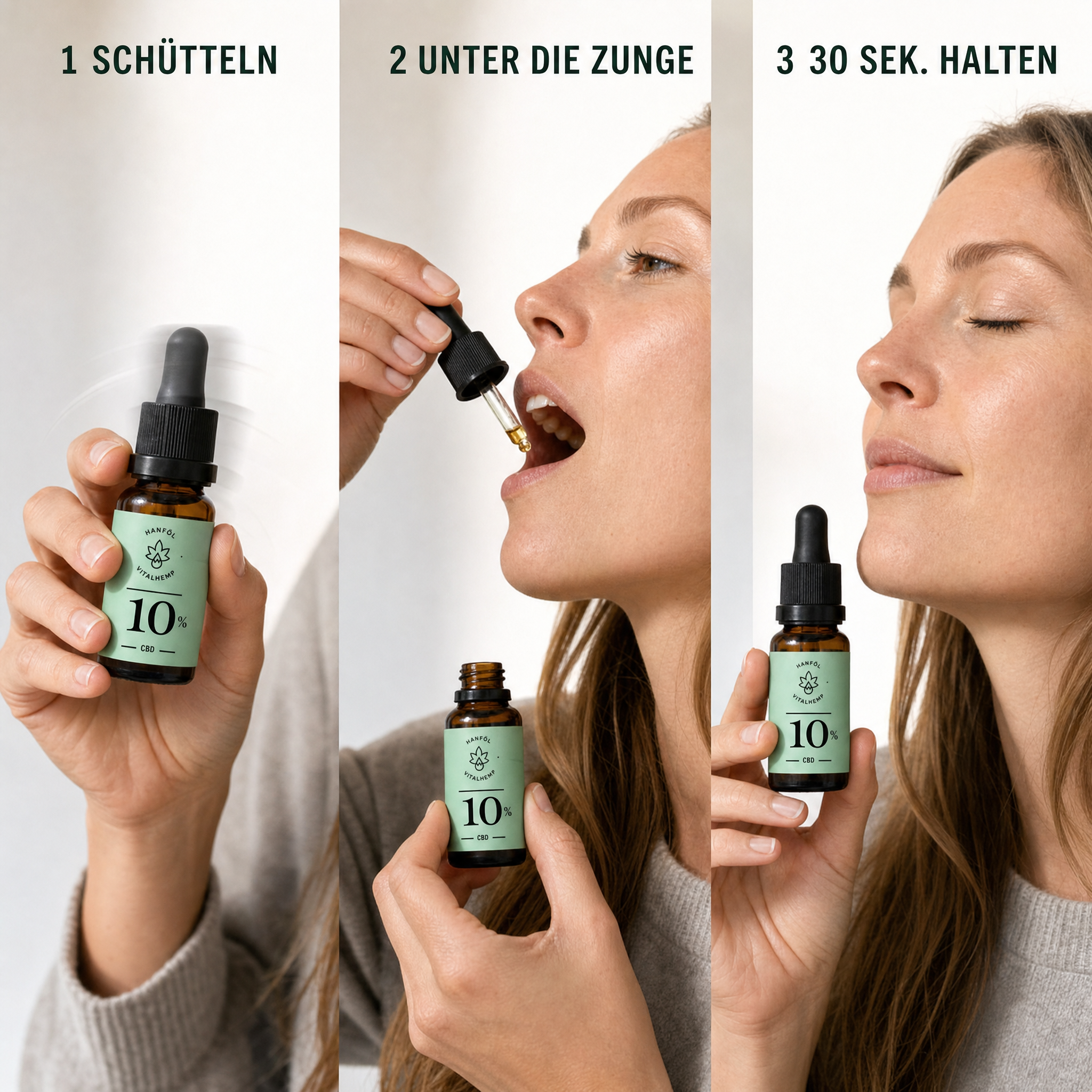 VITALHemp Pure 10% - Anwendung