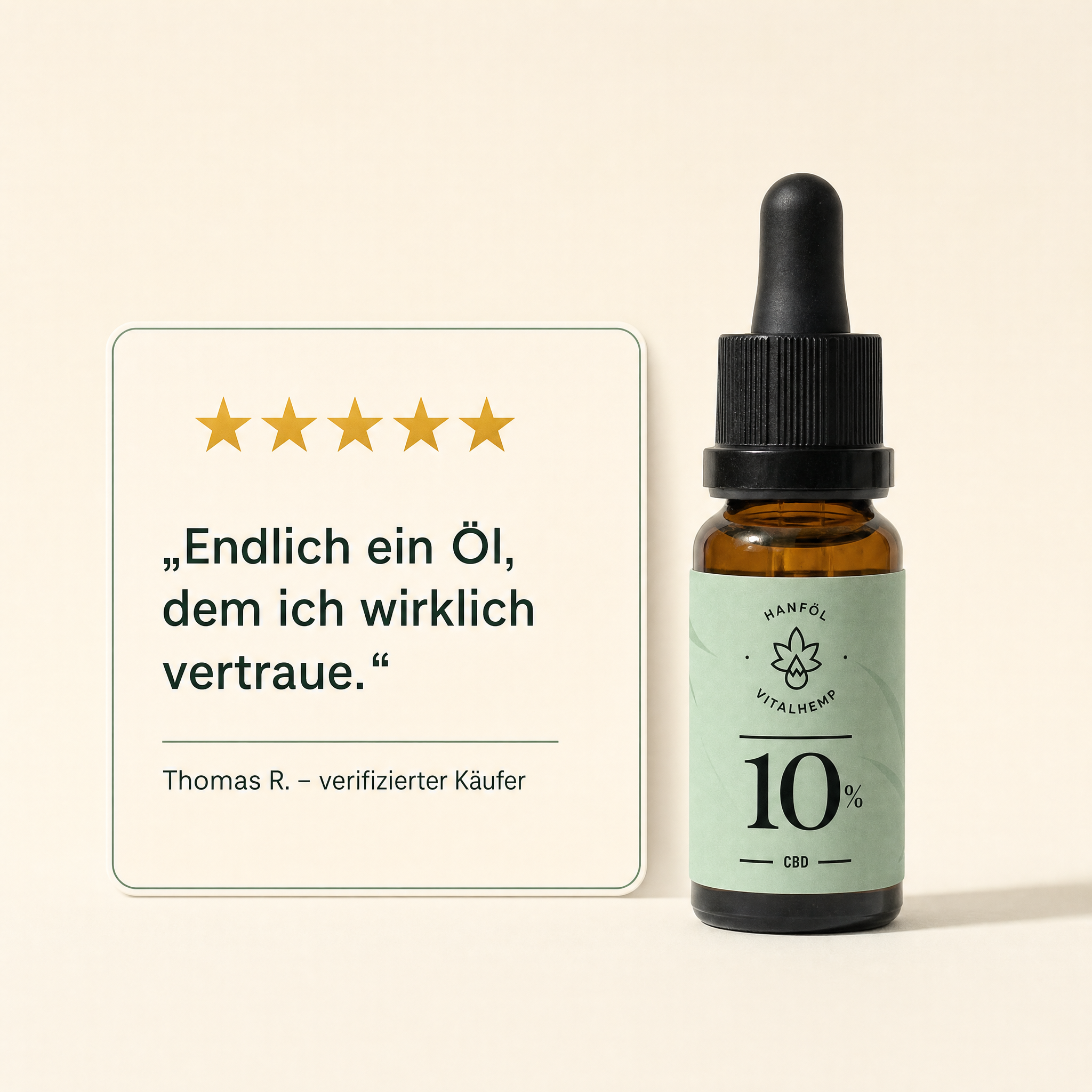 VITALHemp Pure 10% - Kundenstimme