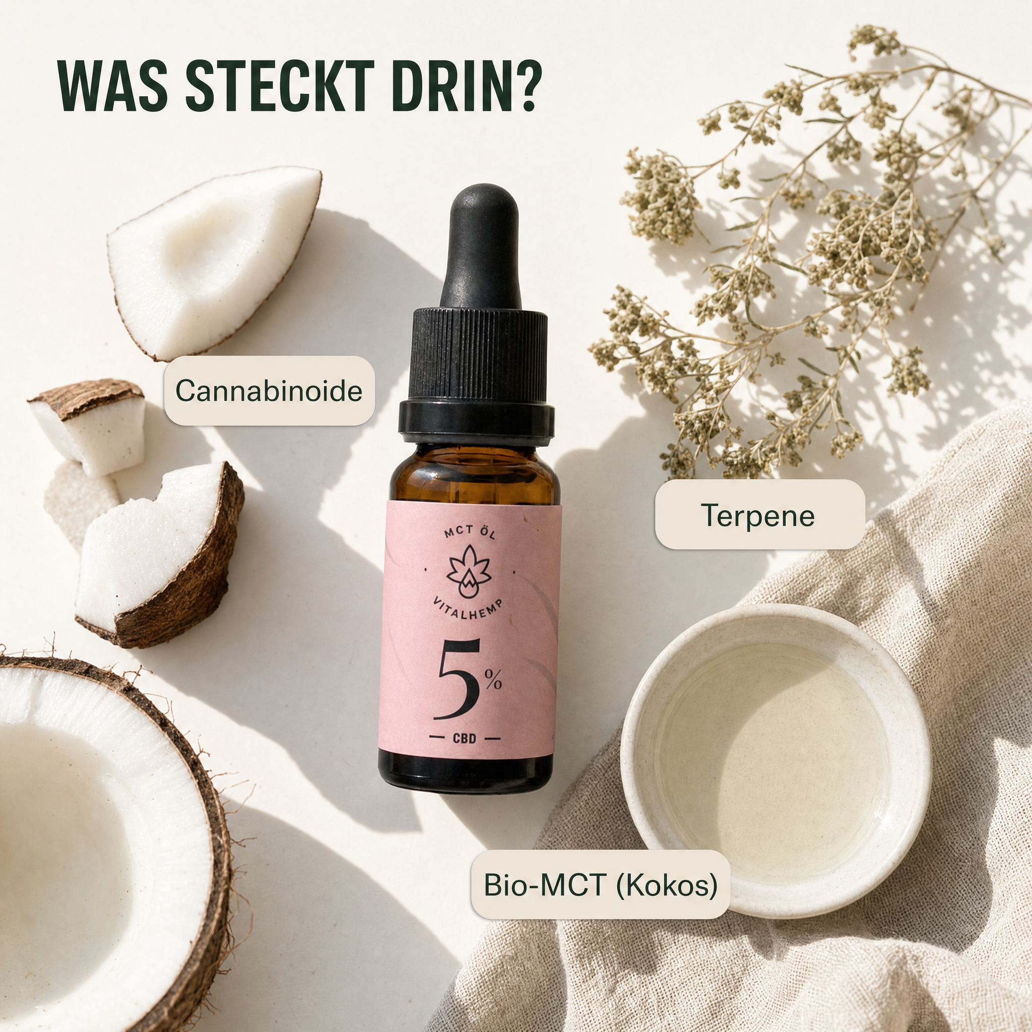VITALHemp Active 5% - Was steckt drin