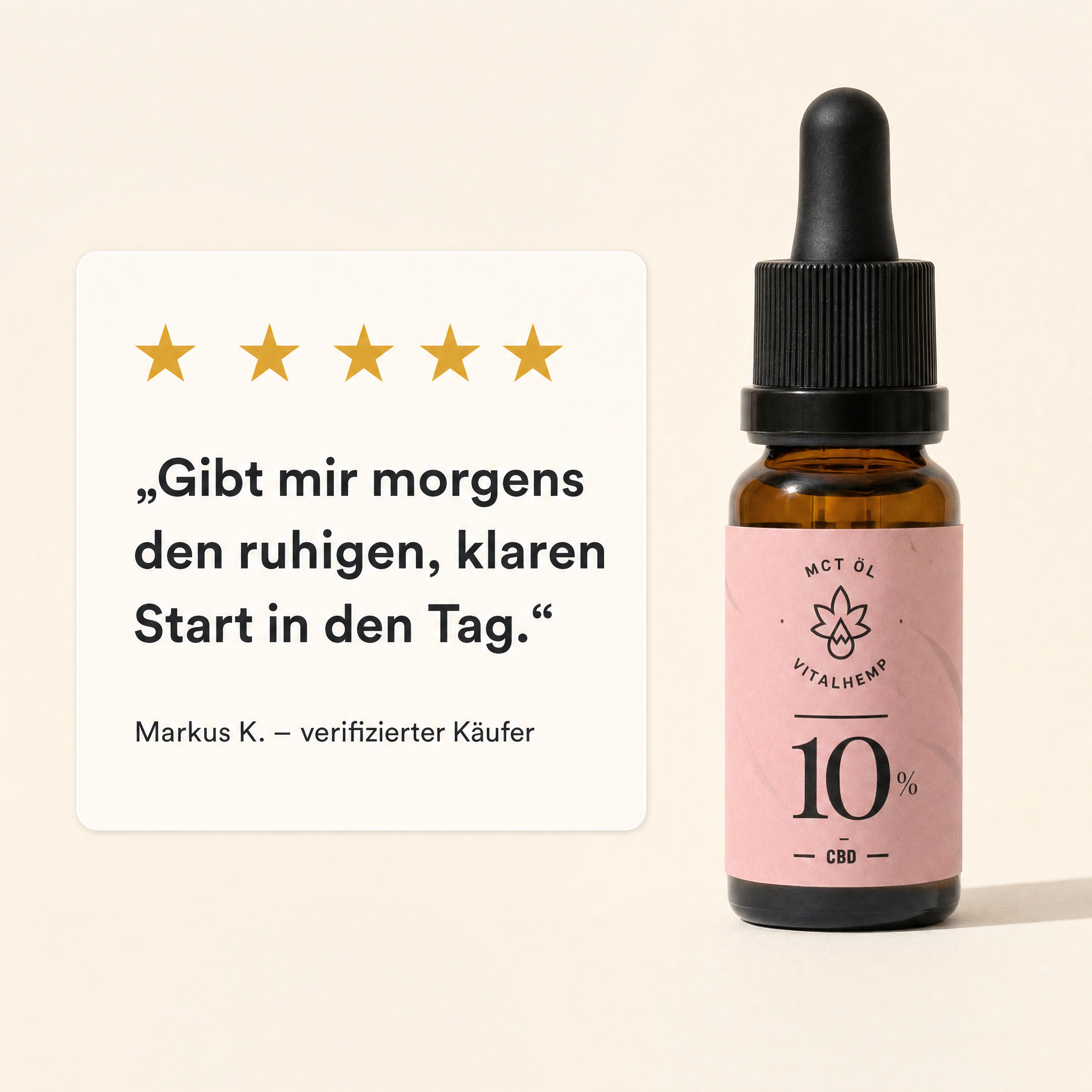 VITALHemp Active 10% - Kundenstimme