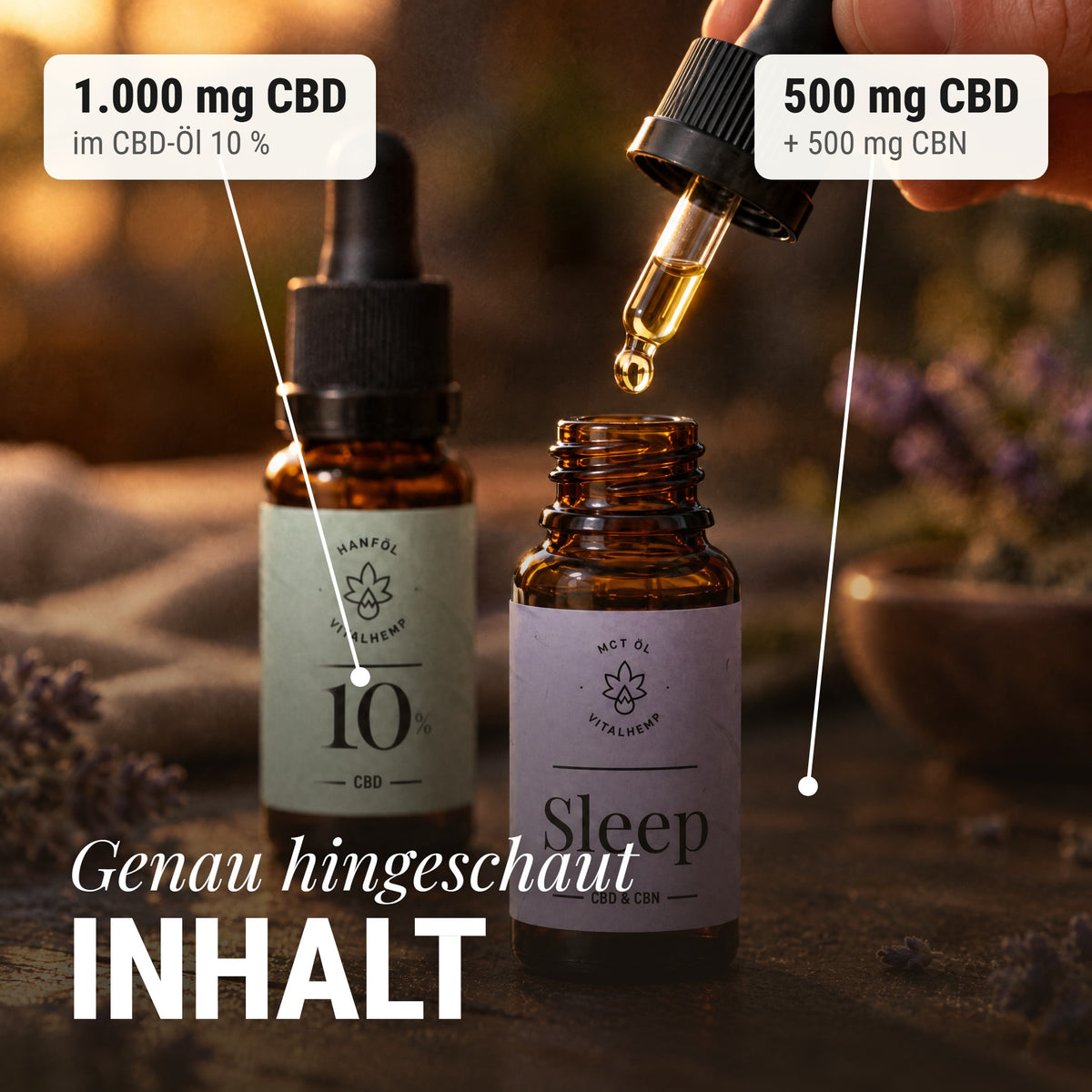 Tag-&-Abend-Set: Genau hingeschaut Inhalt