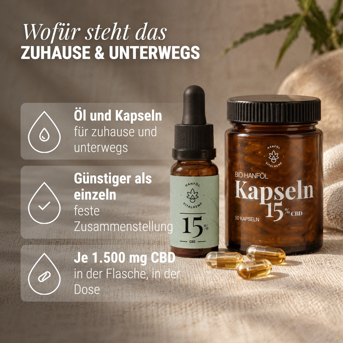 Zuhause-&-unterwegs-Set: Wofür steht das Zuhause-&-unterwegs-Set