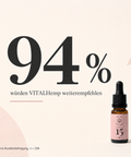 VITALHemp Active 15% MCT – 94 % Weiterempfehlung