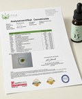 VITALHemp Pure 15% Hanföl – Analysenzertifikat