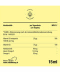 Vitamin D3 + K2 in Bio-Hanföl (15 ml) - vitalhemp.de