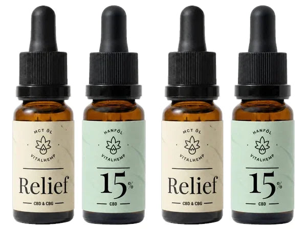 Zwei Sets VITALHemp Aktiv-Set