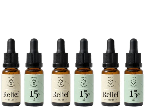 Drei Sets VITALHemp Aktiv-Set