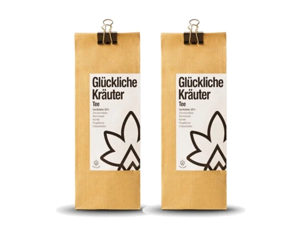 Zwei Packungen VITALHemp Hanftee