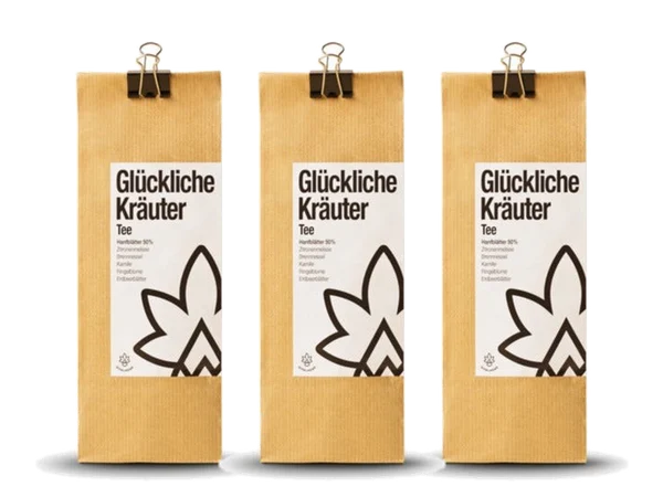 Drei Packungen VITALHemp Hanftee
