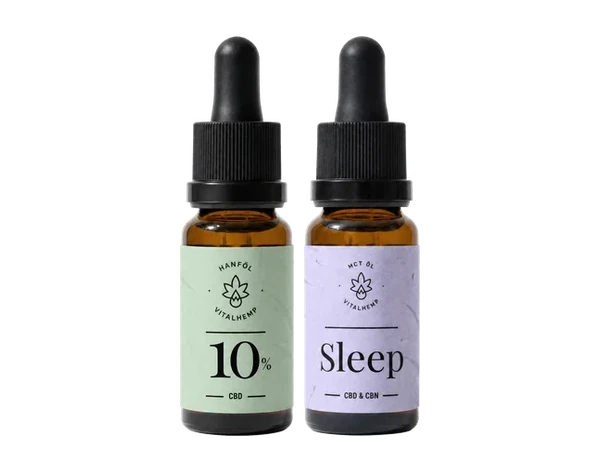 Eine Set VITALHemp Tag-&-Abend-Set