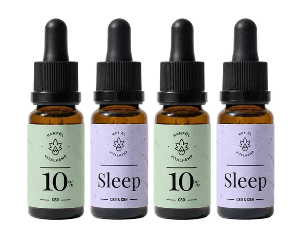 Zwei Sets VITALHemp Tag-&-Abend-Set