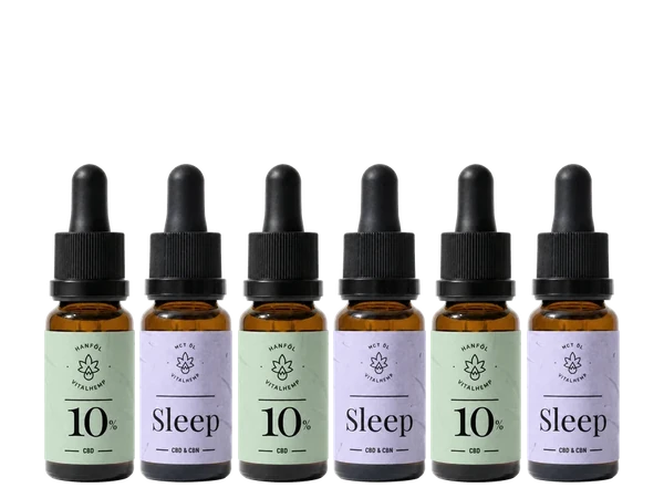 Drei Sets VITALHemp Tag-&-Abend-Set