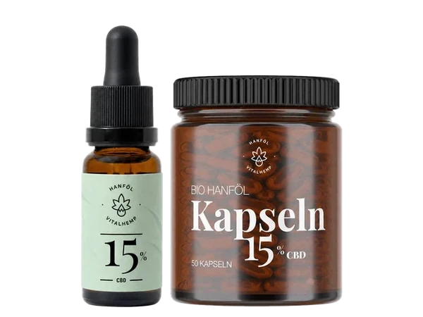 Eine Set VITALHemp Zuhause-&-unterwegs-Set
